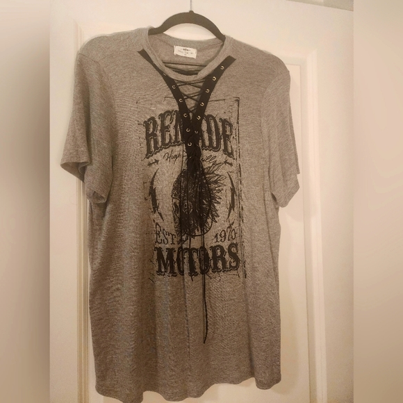 Rebel Society Laced Up Tee - Picture 1 of 1